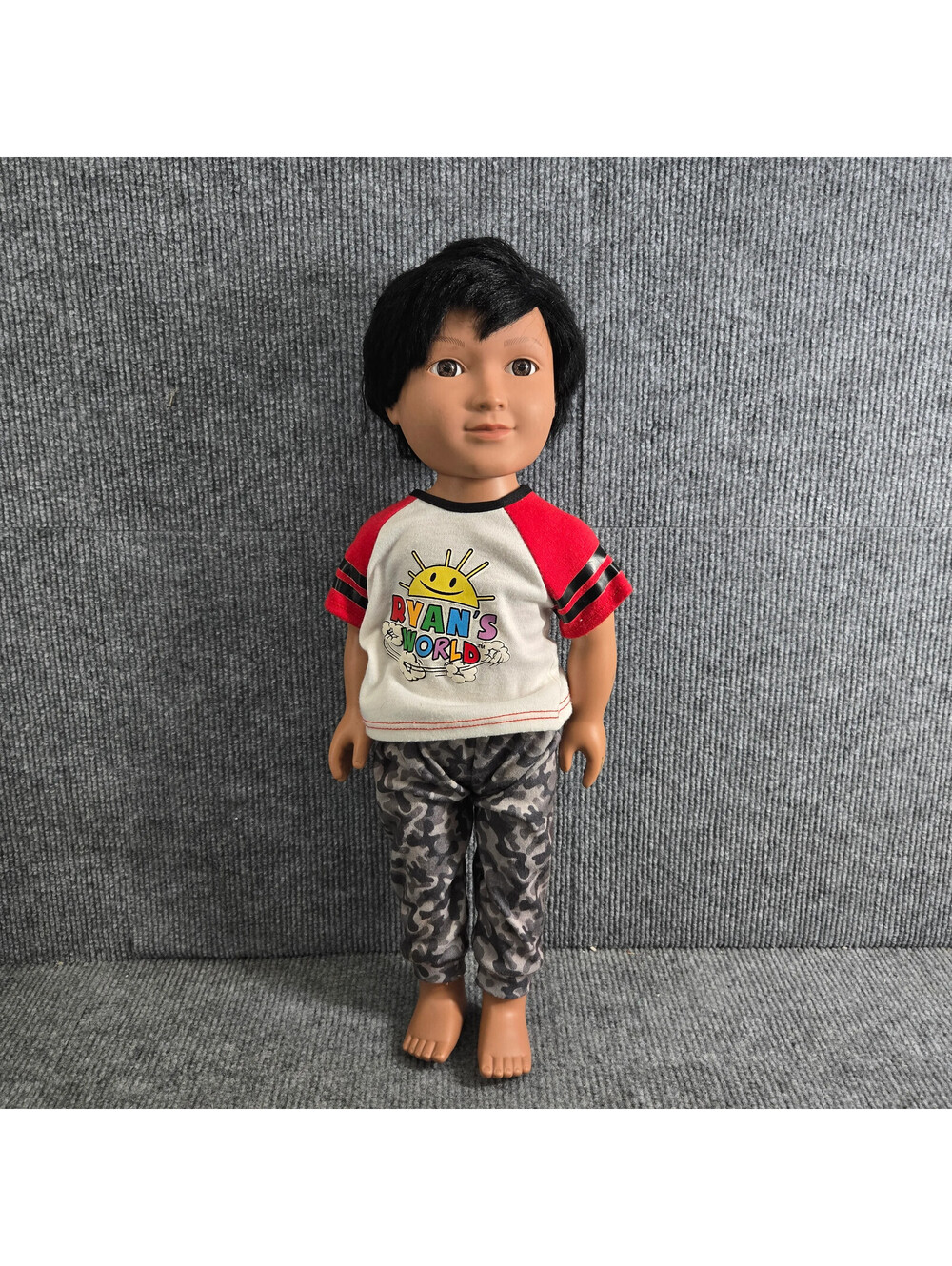 Ryan's World Boy Doll 18" Poseable Plastic Doll
